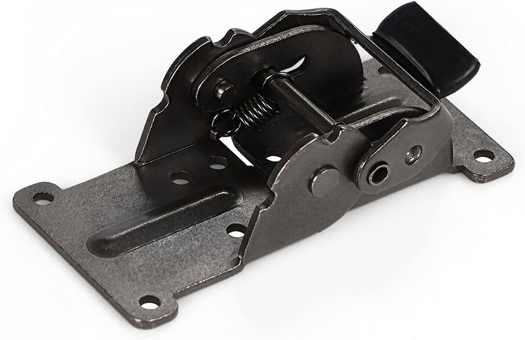 Skelang 4 Pcs Folding Brakcet 0°-90°-180°, Table Foldable Hinge, Self Lock Extension Support for Table, Workbench, Sleeping Platform (Pack of 2)