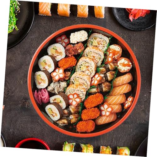 Plato redondo reutilizable para sushi 24.5 cm miniatura 4