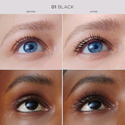 Clarins NEW Wonder Perfect 5D tusz do rzęs, zwiększa, kręci, wydłuża, definiuje i rewitalizuje rzęsy, 24-godzinny chwyt, odporny na pot i rozmazywanie, 5,7 g