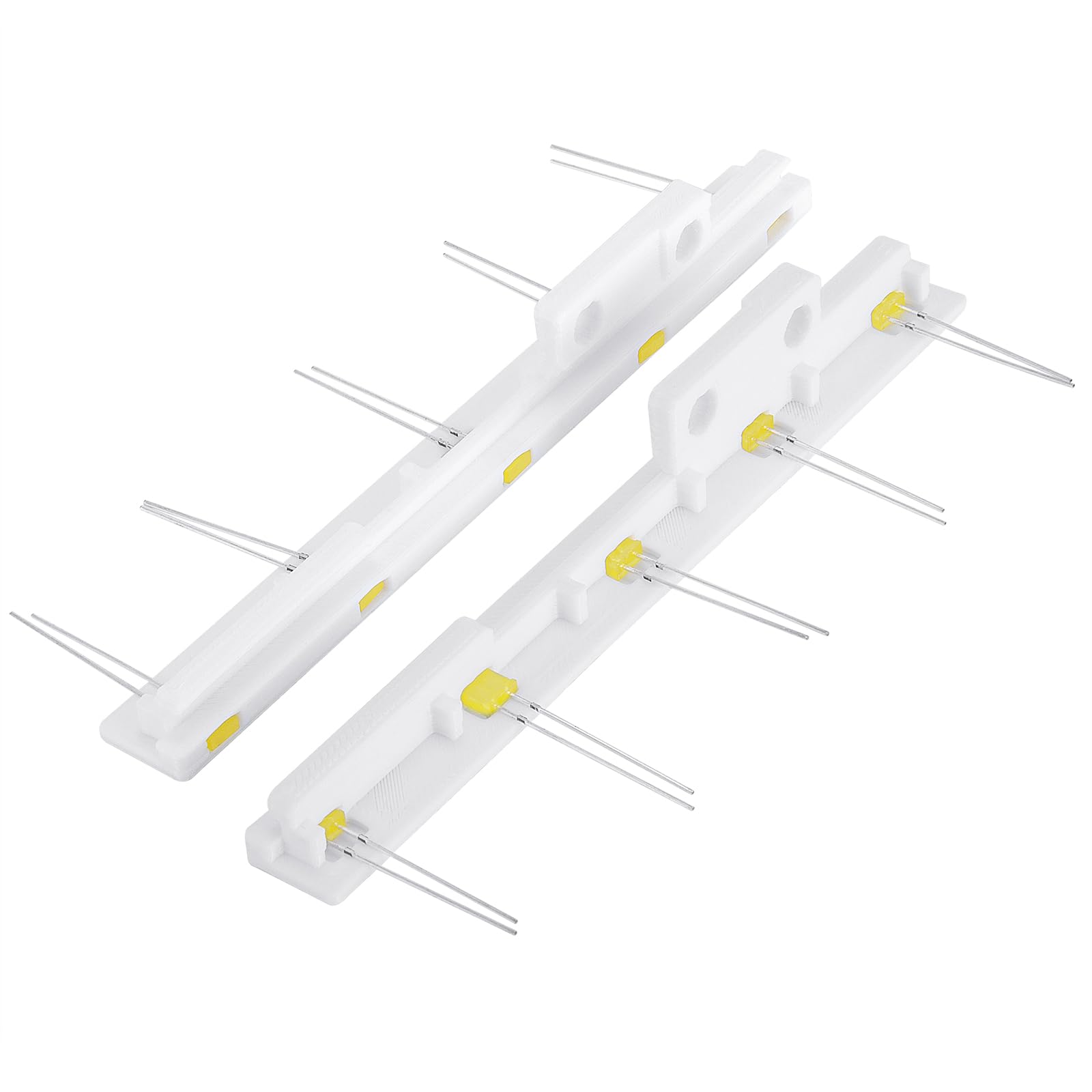 AXspeed RC LED Light Bar Left Right Side Lamps for 1/14 Tamiya Scania R620 6x4 Highline RC Model Car, Yellow, Small - Image 3