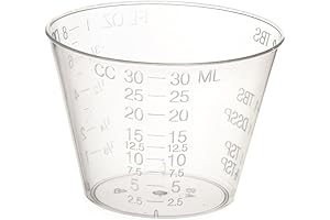 Non-Sterile Graduated Medicine Cups, 100 Count