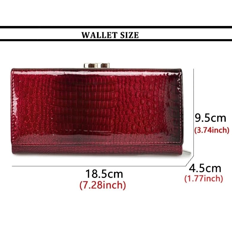 Leather Women's Wallet Long Hasp Zipper Wallet Ladies Clutch Money Bag Female Coin Purses2