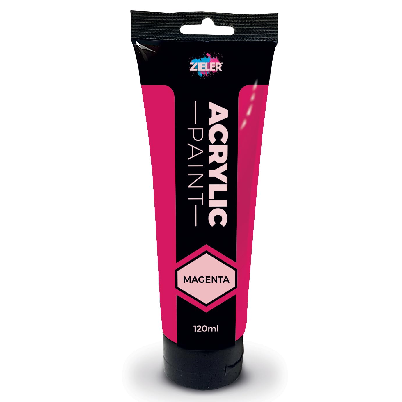 Zieler 120ml Acrylic Paints (Magenta)