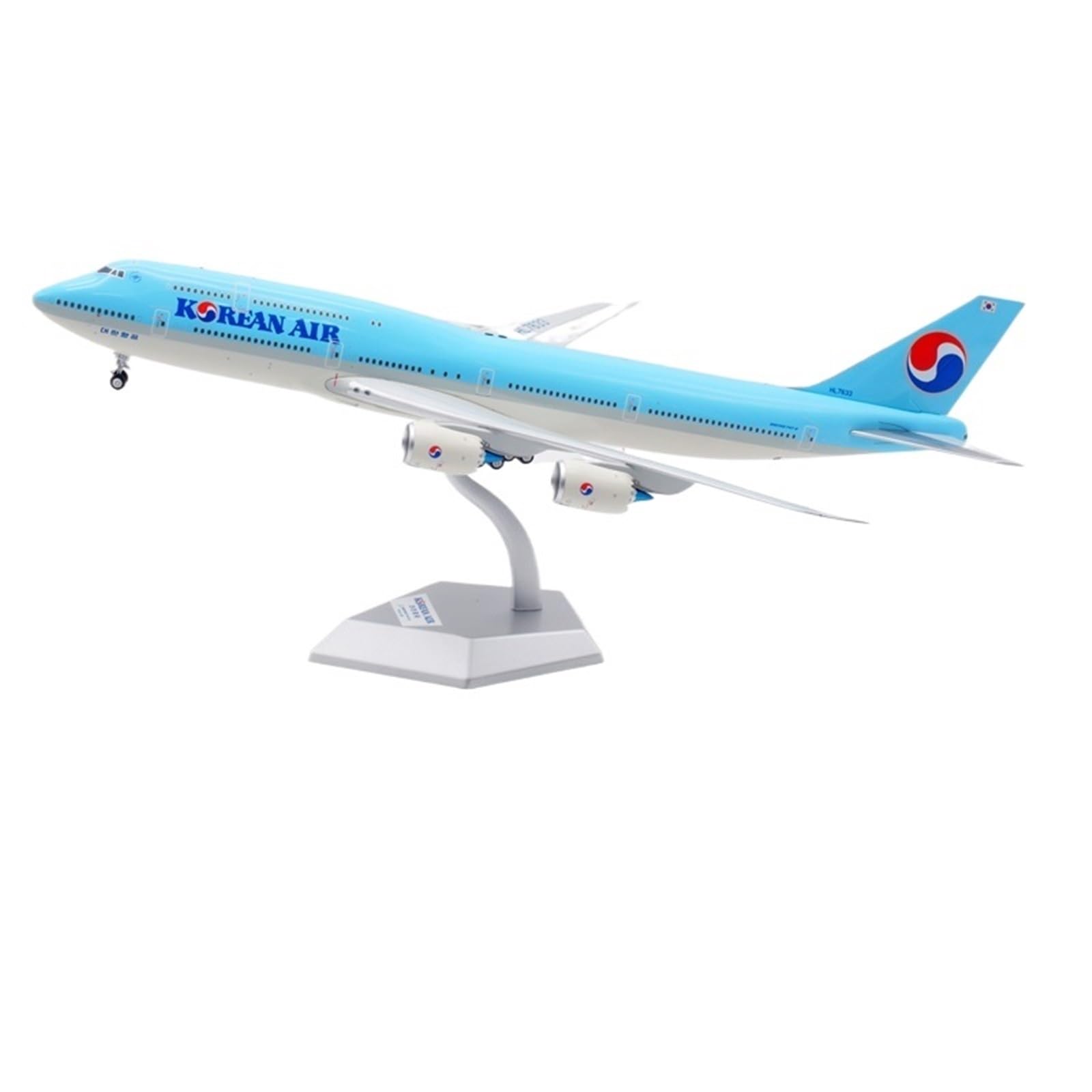 Modelli di Aerei Replica 38CM 1/200 Kit Modello di Aereo per l'aria Coreana per Boeing B747-8I HL7633 Modello di Aereo pressofuso su Larga Scala Modello di Aereo in Miniatura (Standard)