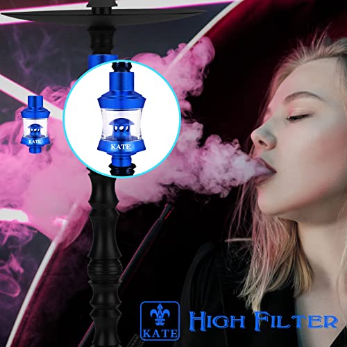 KATE Shisha Molassefänger,Acryl,Für alle Shishas mit 18/8 Schliff,universelles Shisha Zubehör,mehr Durchzug und saubere… – Bild 8