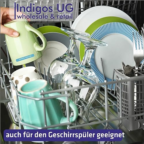 INDIGOS UG®- Adesivi con nome per bambini, scuola