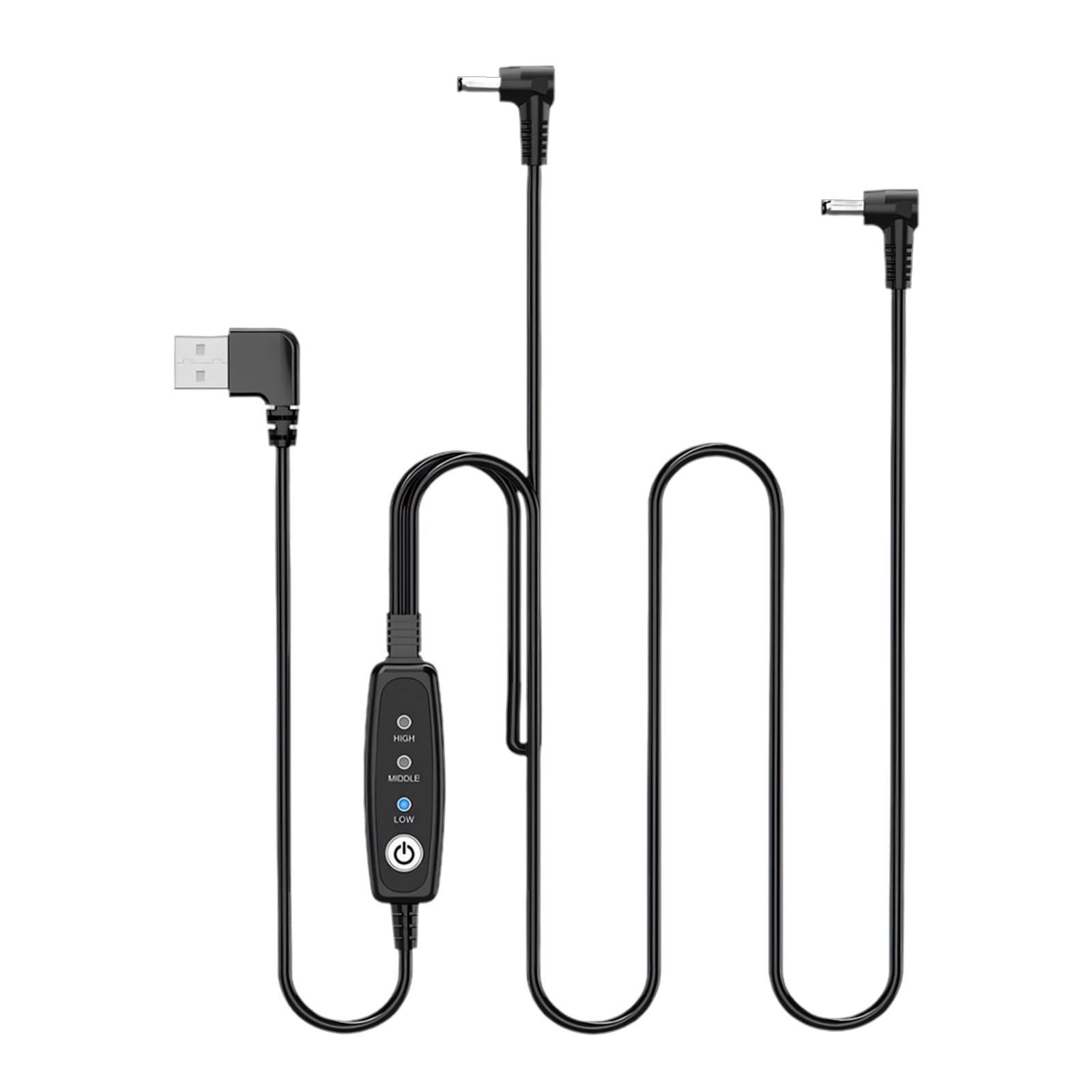 RGYBAO USB Boosters Converters Cable DC5V to 12V USB to DC3.8X1.35Mm Adapters, Voltages Converters Charging Cable