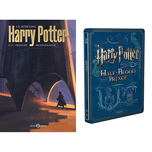  Harry Potter E Il Principe Mezzosangue (Steelbook + Libro)