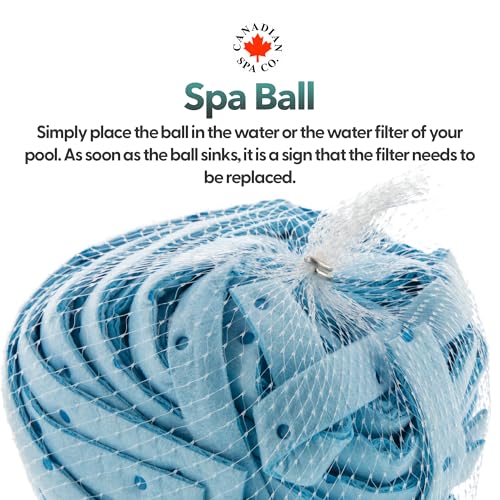 CANADIAN SPA CO. SPA Ball, Ölabsorbierender Schwamm Hot Tub, Pool Zubehör, Schwamm Poolreinigung, Schaumabsorber