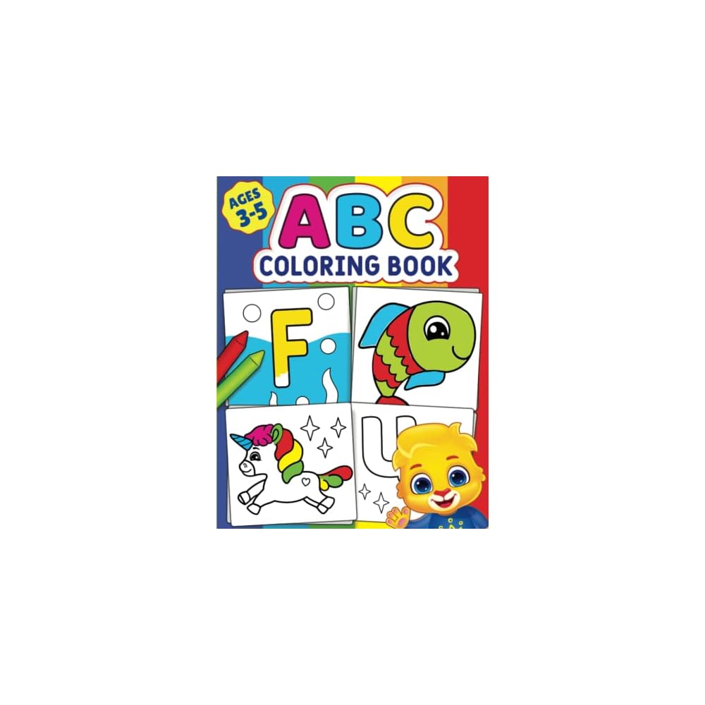 Buy ABC Coloring Book Color 100+ Animals, Birds, Vehicles, Fruits