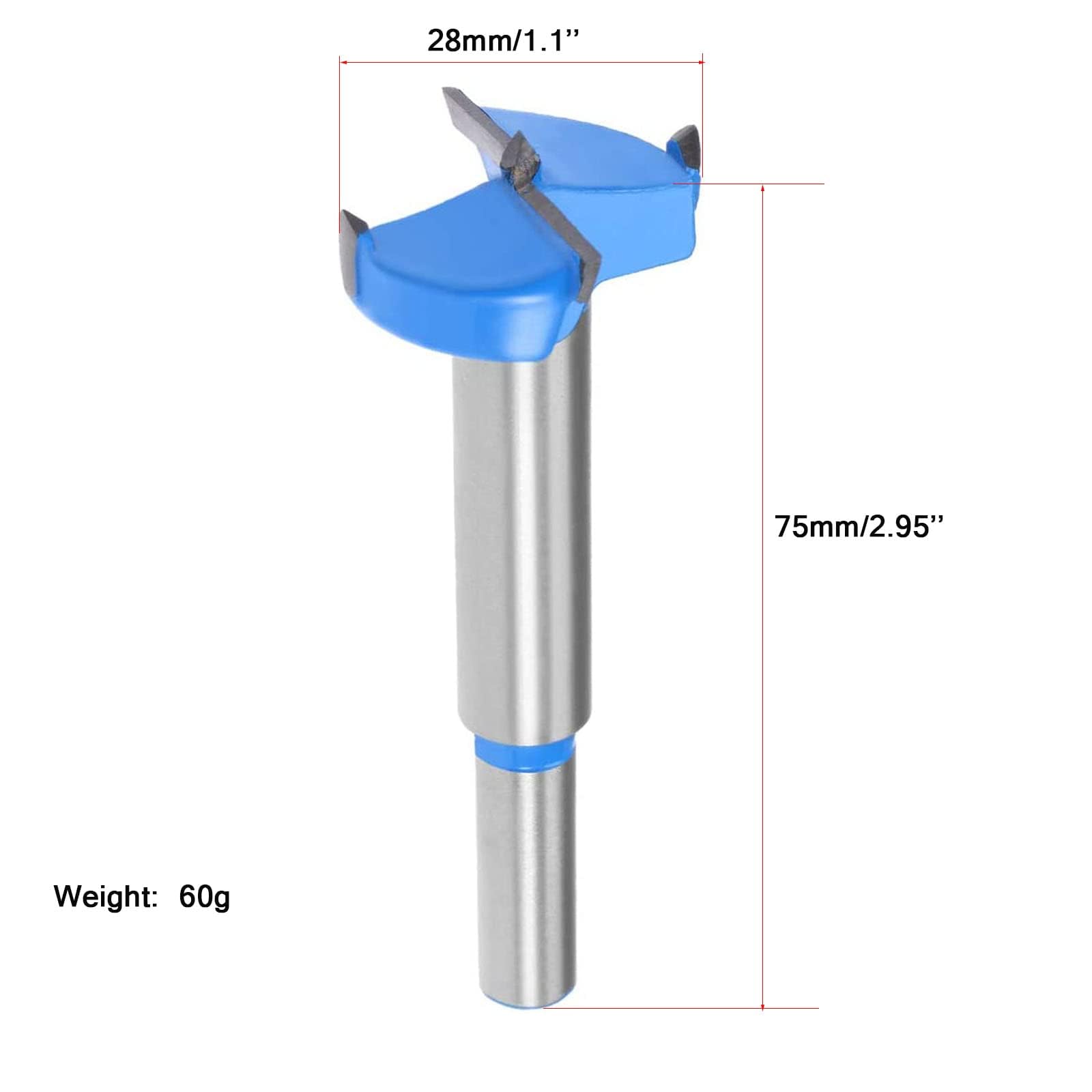 TOP-VIGOR 28mm Forstner Drill Bit - Image 2