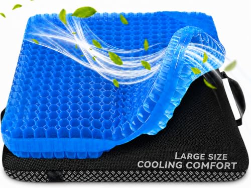 Gel Seat Cushion with Handles