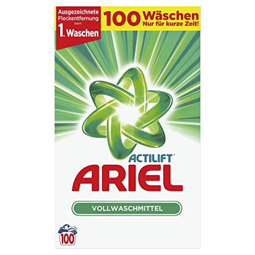 Preisvergleich Produktbild Ariel Vollwaschmittel Pulver, 6500 g, 100 Waschladungen [Auslaufmodell]