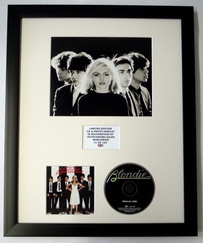 Blondie/Darstellung mit Foto und CD | Limited Edition des Albums PARALLEL Lines