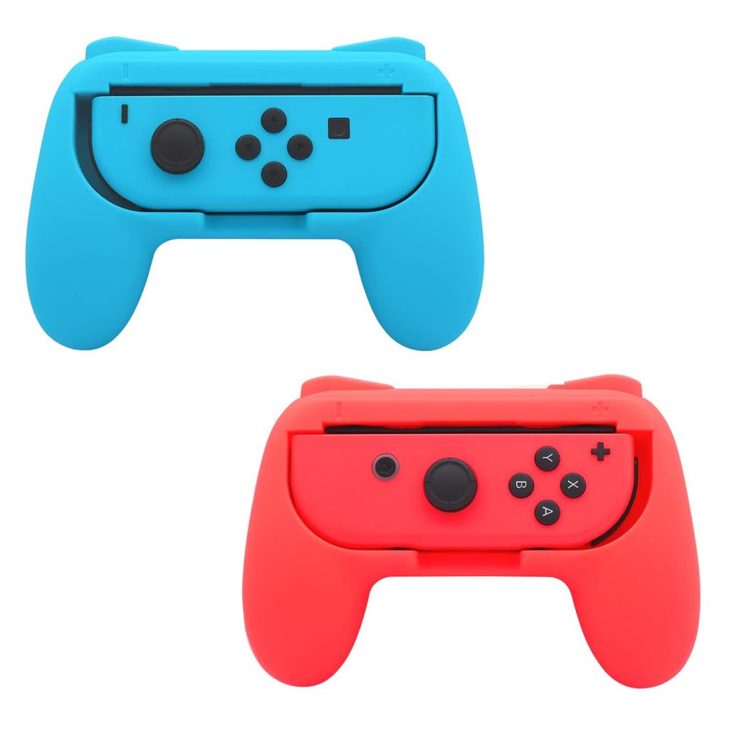 INF Griffe für Nintendo Switch Joy-Con – 2er-Pack in Rot/Blau