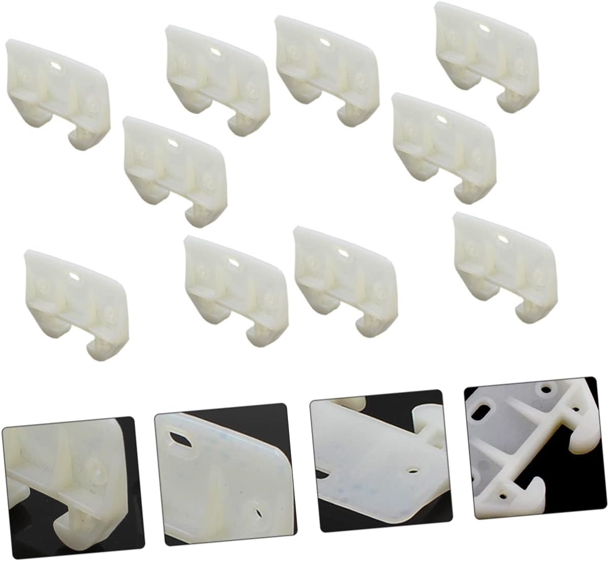 TOYANDONA 20 Pièces Lot De Housses Jetables Transparentes