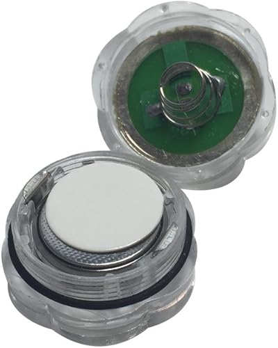 Miniatura 19 de Luces LED sumergibles, impermeables, para bodas, velas de té LED subacuáticas, para centros de mesa, fiesta, Navidad, juego de 24, color morado