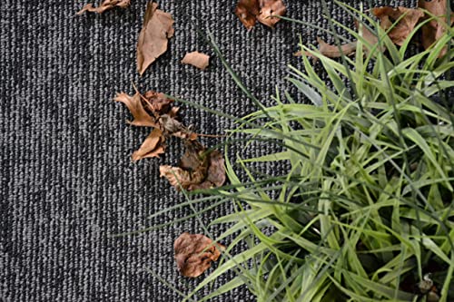 Furnish My Place Modern Indoor/Outdoor Commercial Black Rug, Modern Area Rug, Home Decor Mat, Pet-Friendly Carpet For Living Room, Playroom, Made In Usa - 3' X 4' Rectangle #TOP1