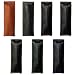 Pocket Two Pen Holder Quiver, Pen Holder for Hard Cover Notebooks, Pen Sleeve for Noebooks, A6, 5.5" - 6.5" Tall. (14cm - 16.5cm) (Black Leather)