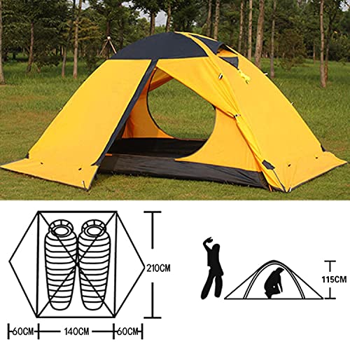 Carpa de Camping para 1-2 Personas con Doble Puerta miniatura 7