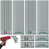 Falschgeld Pistole mit Dollar Billets - Dekoratives Kunstwerkzeug für & Party - Perfekt für Veranstaltungen, Hochzeiten & Private Feiern​