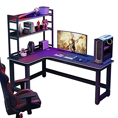 BHJIGDB Office Desk Corner Table Double Computer Table Desktop Home Desk Bedroom Desk Office Desk Game Table Combination