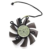 R128015SU DC 12V 0.5A 75mm 4Pin Grafikkartenlüfter Graphics Card Fan For EAH5830/6850/8600/9800 GTS 260 GTS450 GTS460 HD7850