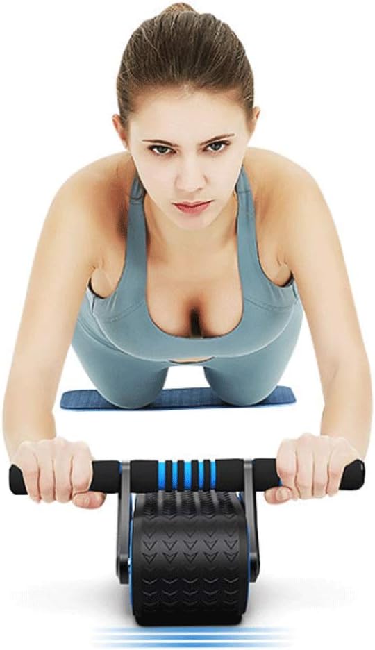 Automatic Rebound and Multiple Angles Core Workouts， Wheel for Abdominal Exercise Fitness Crunch Workout Equipment for Home Workouts