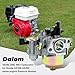 Dalom GX160 Carburetor for Honda GX 160 GX200 GX 200 5.5 HP 5HP 6.5HP 5.5HP Replace 16100-ZH8-W51 16100-ZH8-W61 Engine with Ignition Coil 17210-ZE1-505 Air Filter