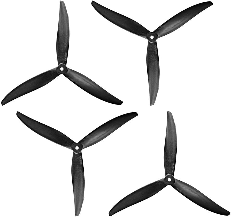 Gemfan CL 7037 3-Blade Propeller Reinforced PC for Cinelifter & Freestyle FPV Quadcopter Drone 8pcs 4CW 4CCW