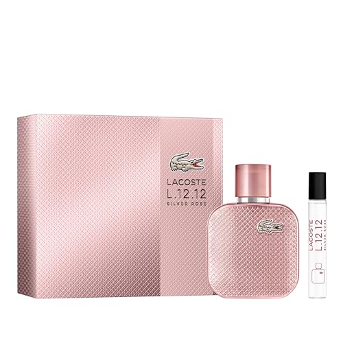 Lacoste L1212 Silver Rose EdP 50ml & 7.5ml Travel Spray