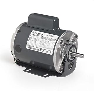 Marathon B317 Fan and Blower Motor, Single/Split Phase, 1/2 hp, 1725 RPM, 115/208-230V, 8.0/4.1-4.0 amp