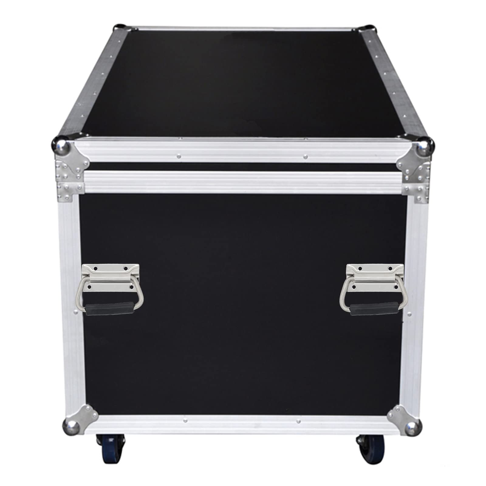 2Pcs Spring Loaded Pull Handles Surface Mount Chest Handle with Rubber Grip Handmade Chest Trunk Lifter Handle Pull — view 6