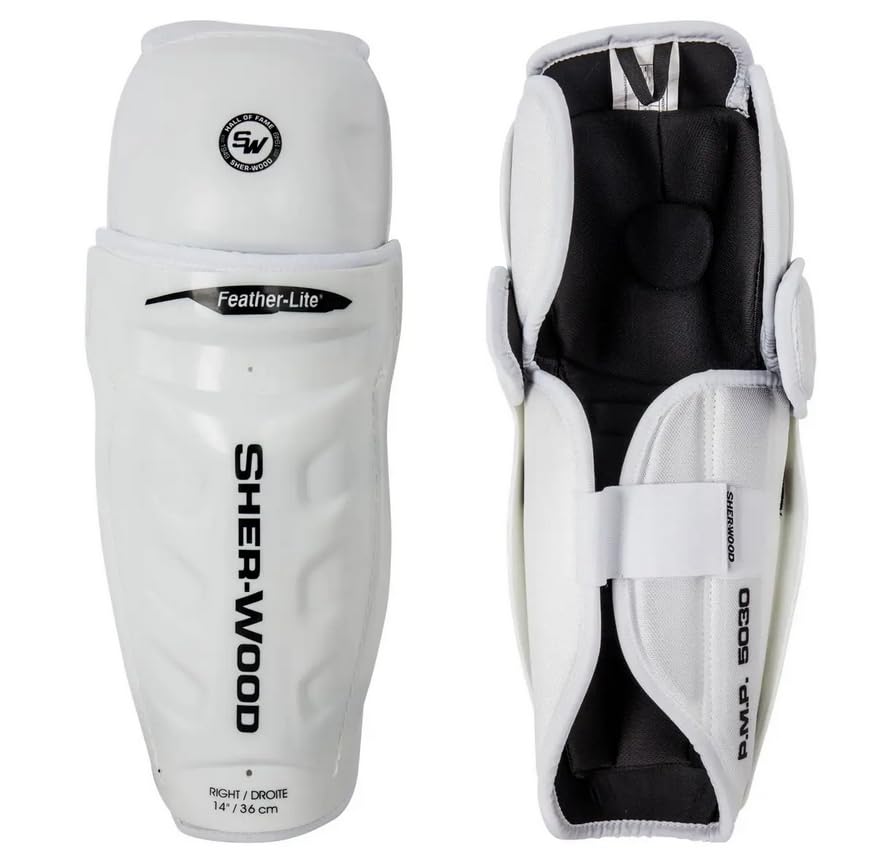 Sherwood 5030 HOF Senior Hockey Shin Pad Guards