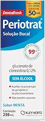 Solução Bucal Periotrat Sabor Menta Sem Álcool 250ml - Kley Hertz