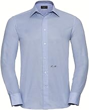 bubbleshirt Camicia da Uomo con Iniziale Ricamata Personalizzabile