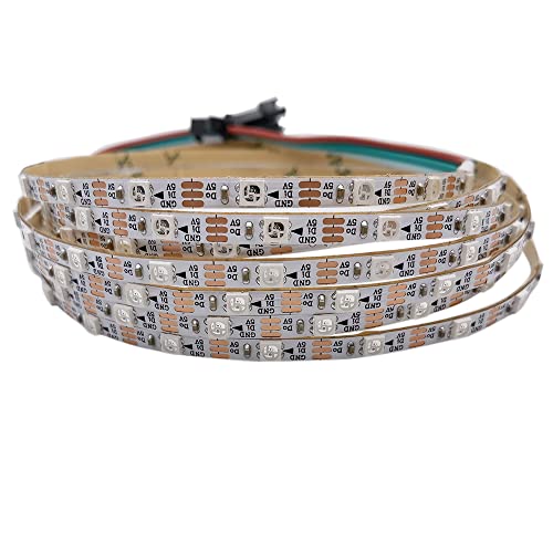 Tira LED WS2812B SK6812 RGB 5m 4mm 60 LEDs/m miniatura 1