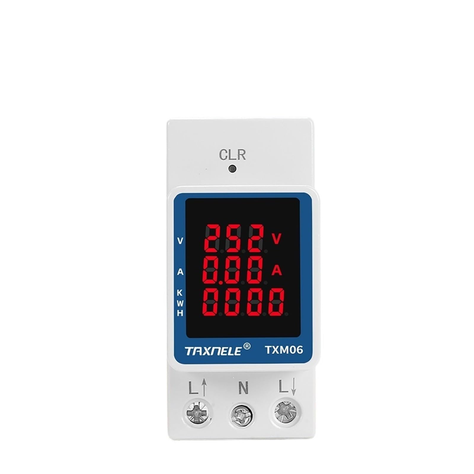 Cyfrowy licznik energii elektrycznej Woltomierz Amperomierz kWh Reset Napięcie prądu AC 80 V ~ 270 V 110 V 230 V