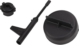 Aramox Conjunto de ferramentas de drenagem de óleo de transmissão de 3 peças M12 x 1,5 ABS ferramenta de enchimento de fluido de transmissão de substituição para 725.0 9 velocidades, ferramenta de troca de óleo de transmissão