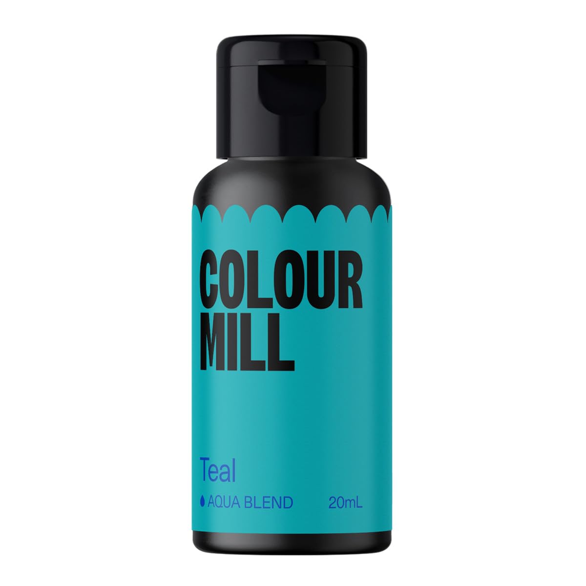 Colour Mill Aqua Blend Food Colouring Teal: Next Generation Water Based Liquid Food Colours - 20 ml