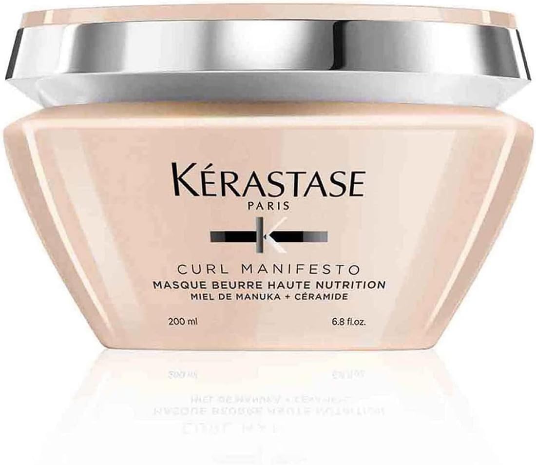 Kérastase, Curl Manifesto, Shampoo Idratante, Per Capelli Ricci & Crespi, 250 ml + Maschera Nutriente & Rinforzante, Per Capelli Ricci & Crespi, 200 ml