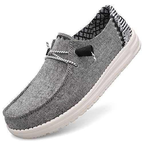 Men's Slip On Loafers Shoes Comfortable Casual Soft Sole Walking Shoes Light-Weight & Machine-Washable