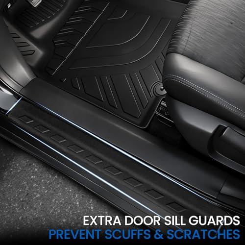 Image of Floor Mats for Nissan Rogue 2014-2020, with Cargo Mat
