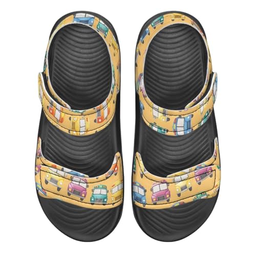 Sandals for Kids Summer Shoes Slide Sandals with Adjustable Strap Open Toe Boys Slides Lightweight Toddler Shoes2