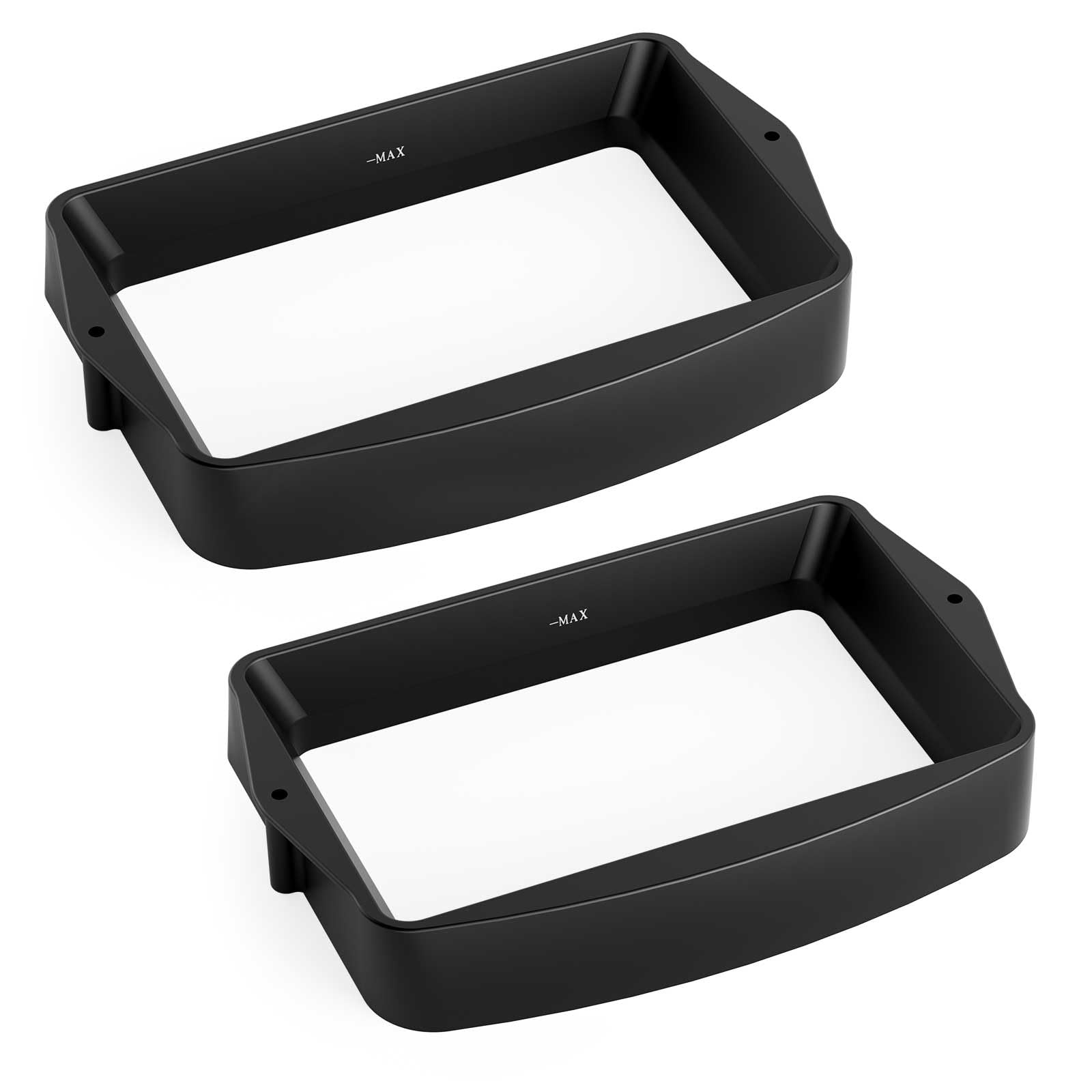 ELEGOO2PCS Resin Tank with Lid and Allen Wrench, Metal Resin Vat for Mars 3 and Mars 3 Pro Resin 3D Printer with PFA Release Liner Pre-Installed