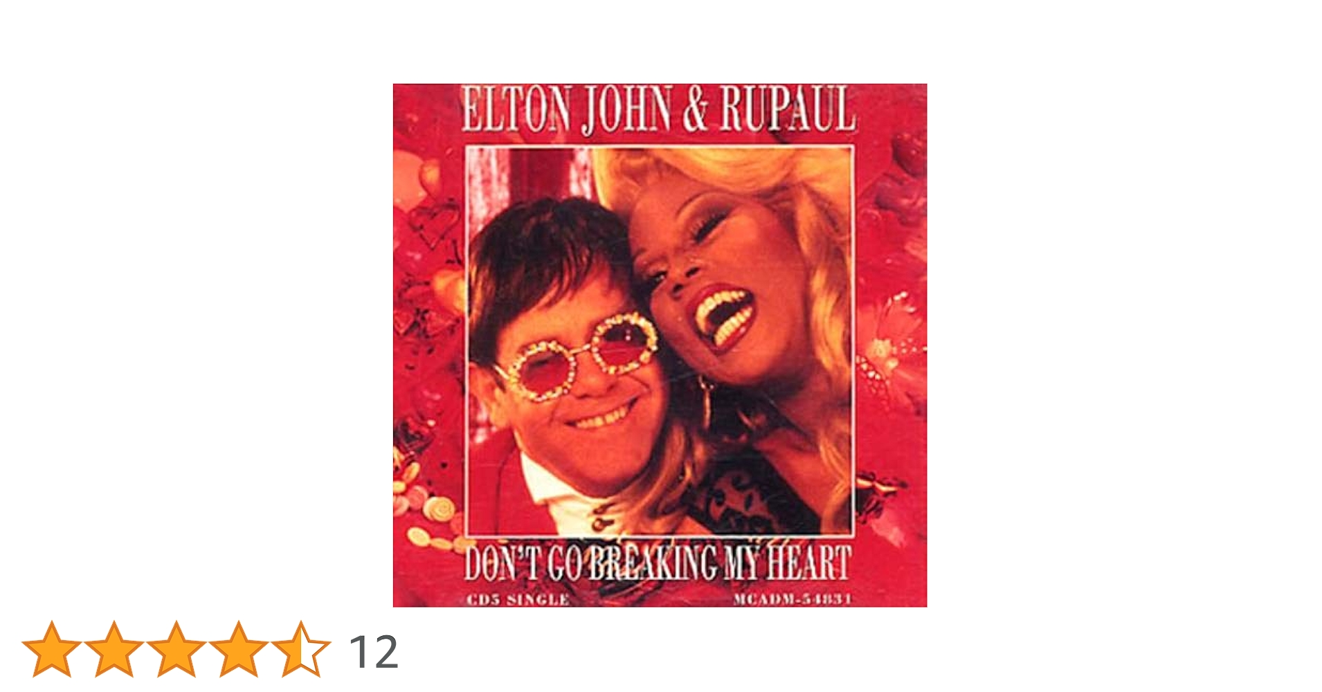 エルトン・ジョン Don't Go Breaking My Heart Amazon.co.jp: Don't Go Breakin My Heart: ミュージック