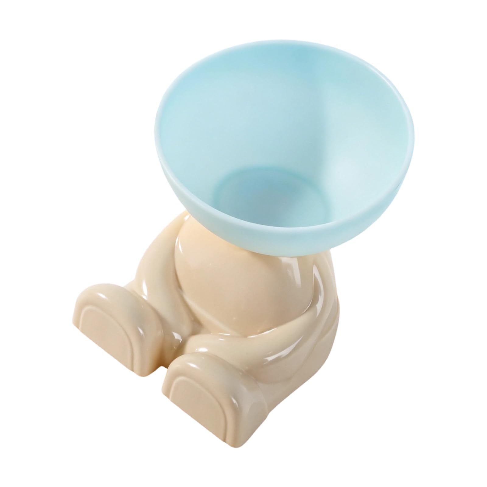 LUCKGONI Ergonomic Cats Bowl With 15 Degree Tilt Angles And Stable Base For Comfortable Feeding Food Feeding Basin