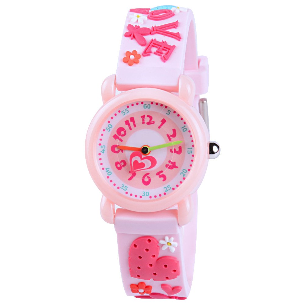 Kids Watches for Boys Girls, 3D Cartoon Wrist Watch for Child Ages 3-8