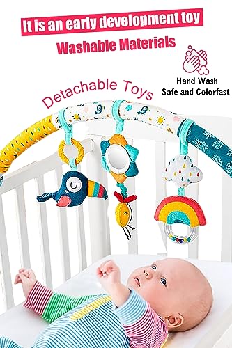 Image of Pau1Hami1ton Baby Stroller Arch Toys, Car Seat Toys,Bouncer Toy Bar /Mobile for Bassinet,Adjustable Baby Hanging Toys Fit for Crib Bed,Stroller,Car Seat.S-19(Bee)