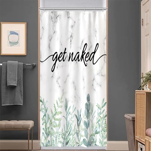 Uiiooazy Sage Green Stall Shower Curtain - Image 3